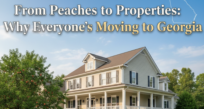 From Peaches to Properties: Why Everyone's Moving to Georgia